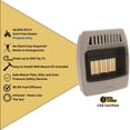 thumbnail image 4 of Comfort Glow Vent-Free 18,000 BTU Radiant Propane Heater, Heat Up To 800 Sq Ft, Indoor - KWP392, 4 of 14