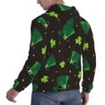 thumbnail image 6 of Fotbe Men's Hoodie with St. Patrick's Day8 Pattern - Kangaroo Pocket Pullover Hooded Sweatshirt, Perfect for Daily Wear, Travel, and Home-XX-Large, 6 of 7