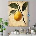 thumbnail image 4 of Qisvanset 12x16 Inch With Frame 2D Flat Wall Art Rustic Lemon Branch Botanical Farmhouse Kitchen Wall Decor, 4 of 8