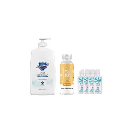 Hand soap and sanitizer