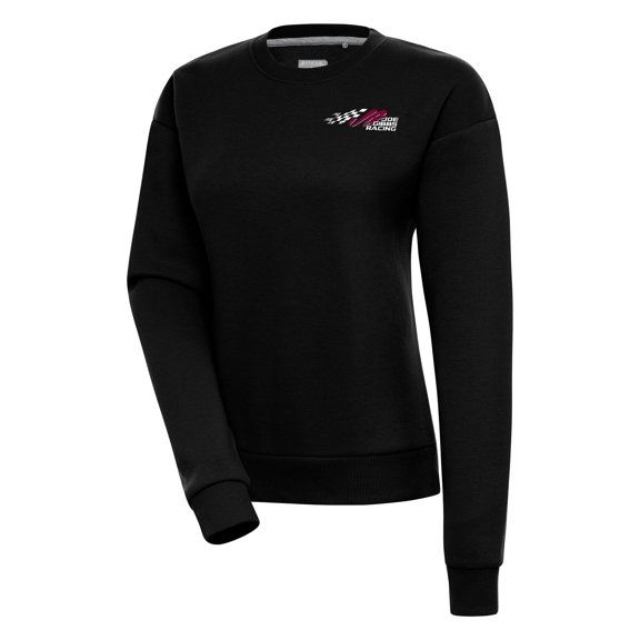 Women's Antigua  Black Joe Gibbs Racing Victory Pullover Sweatshirt