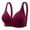 Red, variant on Sngxgn Women's No Side Effects Underarm and Back-Smoothing Comfort Wireless Lightly Lined T-Shirt Bra(Black,44/100)