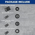 thumbnail image 4 of Juego de conectores Torx Bit y conectores Torx externos WORKPRO, 60 piezas, 4 of 8
