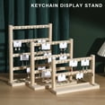 thumbnail image 4 of COMEET Display Rack, Space Saving Keychain Display Stand Practical Key Rings Exhibition Rack for Keeping Keychains Sorted and Accessible, 4 of 12