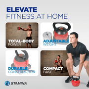 Stamina X Adjustable Kettle Versa-Bell - 36 lbs.