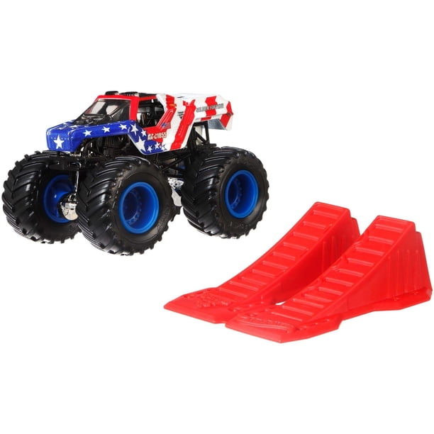 Hot Wheels Monster Jam 1:64 Scale Vehicle for Indoor Play