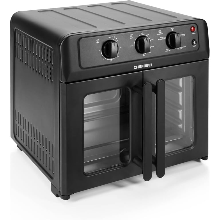 Chefman XL Air Fryer Oven with French Doors, 26QT, Black photo 6