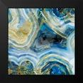 thumbnail image 2 of Delimont, Danita 15x15 Black Modern Framed Museum Art Print Titled - Touch of Gold Agate I, 2 of 5
