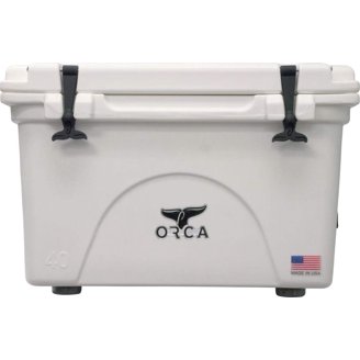 Orca Cooler ORCCH040 Hard Sided - 10 Days Ice Retention - 40 Qt