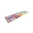 thumbnail image 5 of Unique Loom Outdoor Modern Collection Area Rug - Pulse (2' x 8' Runner Multi/Blue), 5 of 9