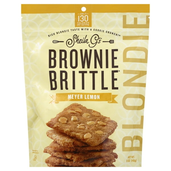 Sheila Gs Blondie Meyer Lemon Brownie Brittle 5 oz. Bagged