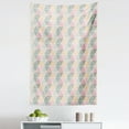 thumbnail image 1 of Retro Tapestry, Abstract Form with Triangles Rhombus Zig Zag and Crackles Retro Textured Design, Fabric Wall Hanging Decor for Bedroom Living Room Dorm, 5 Sizes, Multicolor, by Ambesonne, 1 of 1