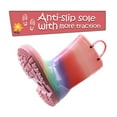 thumbnail image 3 of Bocca Kids Colorful Rain Boots for Toddler Girls Sizes 11, 3 of 6