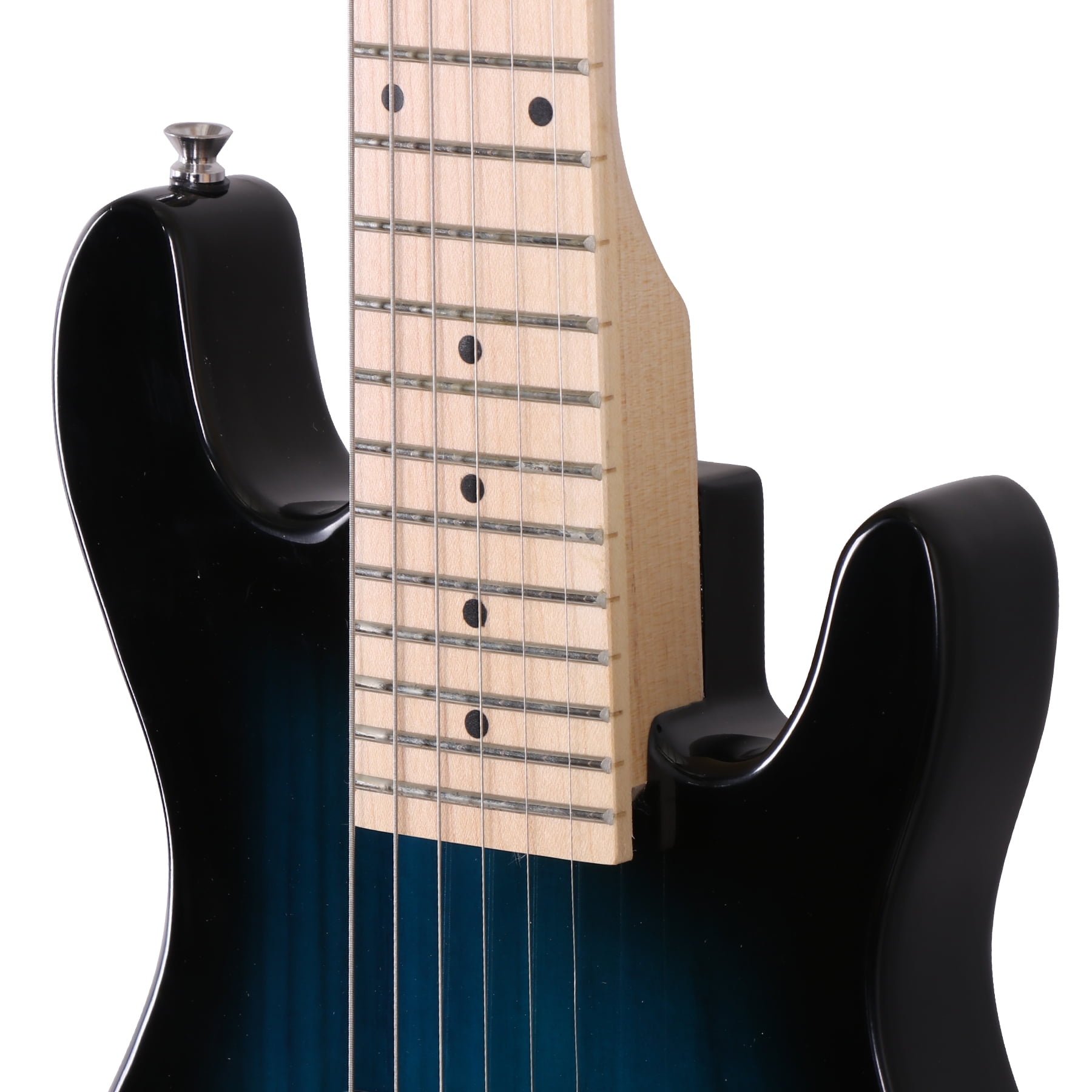 ZenSports 30-inch Kids Electric Beginner Guitar 3/4 Size W/Amp & Accessories Pack, Right-Handed Blue