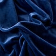 thumbnail image 4 of HAOK 5 PCS Shaggy Duvet Cover Bedding Set - Fluffy Comforter Cover Long Faux Fur Luxury Ultra Soft Cozy (Navy Blue, Queen), 4 of 6