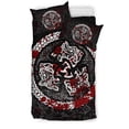 thumbnail image 2 of Viking Bedding Set Fierce Blood Wolf Symbol Of A Viking Nordic RLT12, 2 of 6