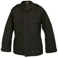 thumbnail image 1 of Tru-Spec 65/35 Polyester/Cotton Rip-Stop Long Sleeve Tactical Shirts Black X-Small, 1 of 1
