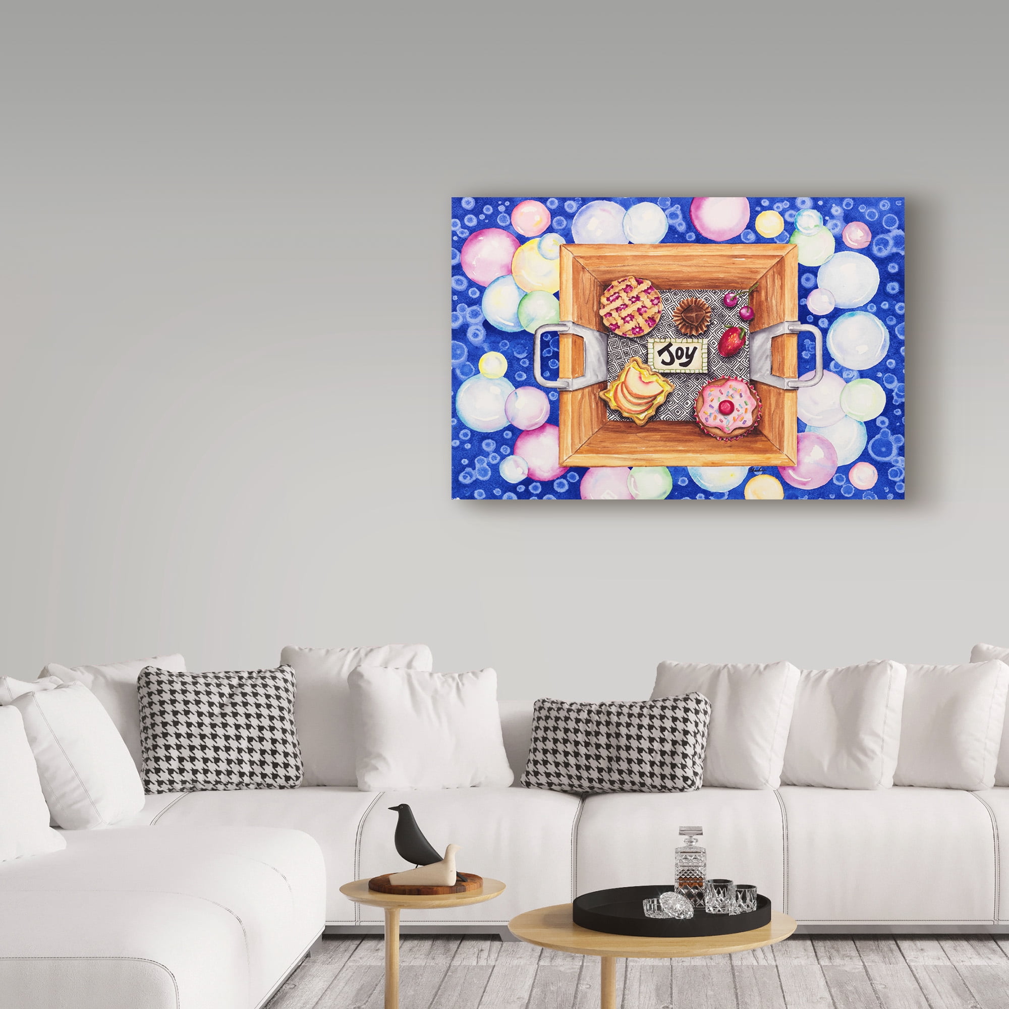 Trademark Fine Art 'Joy Desserts' Canvas Art by Charlsie Kelly