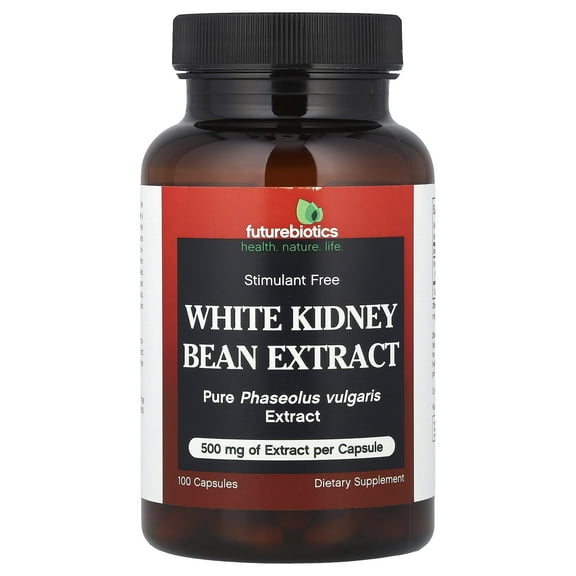 Futurebiotics White Kidney Bean Extract, 100 Stimulant-Free Vegetarian Capsules