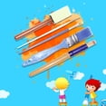 thumbnail image 3 of Fiudx Artículos en oferta con ofertas flash Niños dibujando esponja Pintura de acuarela Pinceles Pintura al óleo Pincel de acuarela, 3 of 4