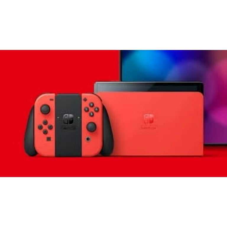 Nintendo Switch OLED Mario Red Special Edition (JP Console) Bundle