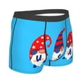 thumbnail image 3 of Disketp 4th Of July Gnomes Men'S Boxer Briefs,Soft And Breathable Cotton Underwear With Comfortflex Waistband, 3 of 9