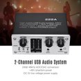 thumbnail image 2 of 222A 2-Channel USB Audio System Interface External Sound Card +48V phantom power DC 5V Power Supply for Computer Smartphone With USB Cable, 2 of 6