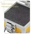 thumbnail image 5 of Portable Aluminum Alloy Mini Storage Box, Multi-purpose Transparent Display Jewelry Box, 5 of 14