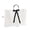 A02, variant on 1pc Gift Packaging White Non-woven Bag With Black Border Shopping Bags Portable Tote Bags Bow Ribbon Dinner Party Supplies