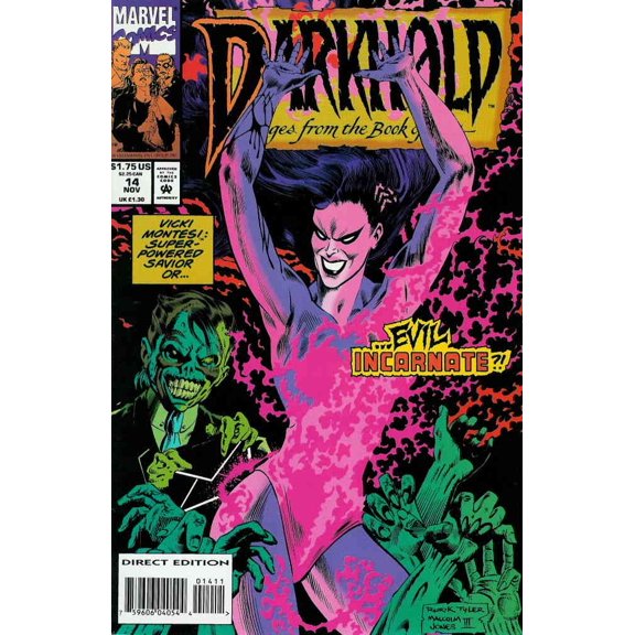 Darkhold #14 VF ; Marvel Comic Book