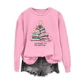 thumbnail image 2 of Fall Saving Talove Long Sleeve Shirts for Women Funny Graphic Sweatshirt Women Fall Clothes Ladies Crew Neck Tops Womens Tops Fall Trendy Christmas Shirts, 2 of 6