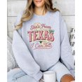 thumbnail image 3 of Shes From Texas I Can Tell Sweatshirt for Women Western Cowgirl Graphic Pullover Gray Sweatshirt Adult X-Large, 3 of 7