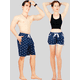 thumbnail image 2 of SET DE 2 SHORT EN PAREJA TRAJES DE BAÑO HOMBRE Y MUJER UNITALLA, 2 of 5