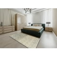 thumbnail image 4 of Ahgly Company Indoor Round Abstract Khaki Green Abstract Area Rugs, 6' Round, 4 of 6