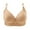 Beige A, variant on Zpanxa Bras for Women, Women's Plus Size Wireless Push Up Bra Printed Breathable Comfortable Everyday Full Coverage Bralette