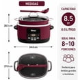 thumbnail image 3 of Olla Eléctrica Foodi Possible Cooker Multifuncional de 8.5 Qt Antiadherente 1200W Reacondicionado, 3 of 11