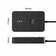 thumbnail image 2 of Us Standard Power Socket Overload Protection Plug 110v 3-Pin Ul Certified, 2 of 7