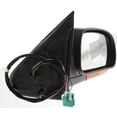 thumbnail image 4 of For GMC Envoy 2004 2005 2006 Door Mirror Passenger Side | Outer | Rear | Power | Manual Folding | Smooth | w/ Amber Light | GM1321349 | 15789757, 4 of 5