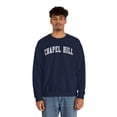 thumbnail image 5 of Chapel Hill North Carolina NC Sweatshirt Gifts Crew Neck Shirt Long Sleeve, 5 of 7