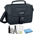 thumbnail image 1 of Canon 100ES Padded Digital SLR Camera Case EOS Shoulder Gadget Bag + Bundle 5(International Model), 1 of 9