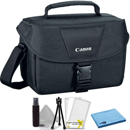 Canon 100ES Padded Digital SLR Camera Case EOS Shoulder Gadget Bag   Bundle 5(International Model)