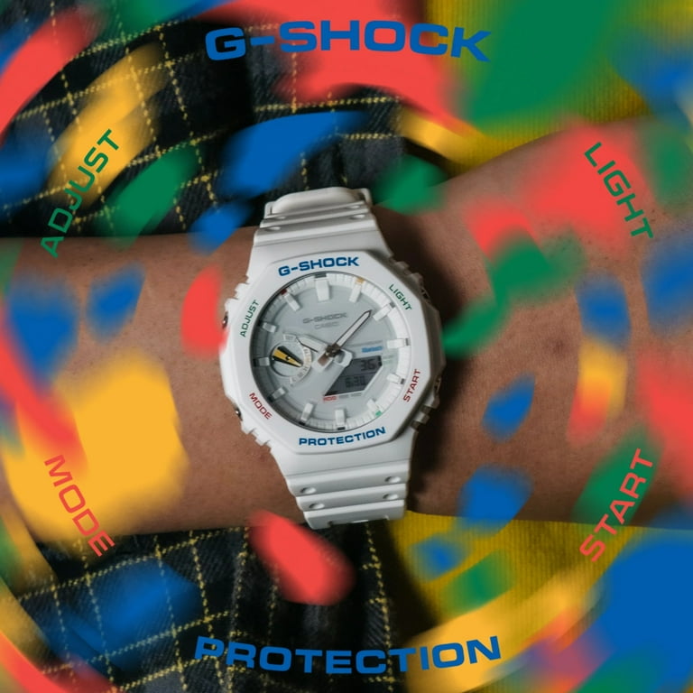 G-Shock GAB2100 Ana-Digi White - Walmart.com