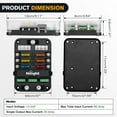 thumbnail image 5 of Nilight 6 Way Fuse Relay Block with Acc Control Negative Bus 12V Blade Holder ATC/ATO Box Label Stickers Waterproof Cover Panel for Automotive Cars Motorcycle RVs Vans, 5 of 7