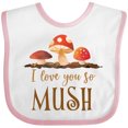 thumbnail image 3 of Inktastic I Love You So Mush Boys or Girls Baby Bib, 3 of 4
