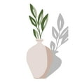 thumbnail image 3 of Wang, Melissa 11x14 Black Modern Framed Museum Art Print Titled - Vase and Stem V, 3 of 5