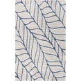 thumbnail image 6 of nuLOOM Boyce Contemporary Leaves Area Rug, 4' x 6', Blue, 6 of 9