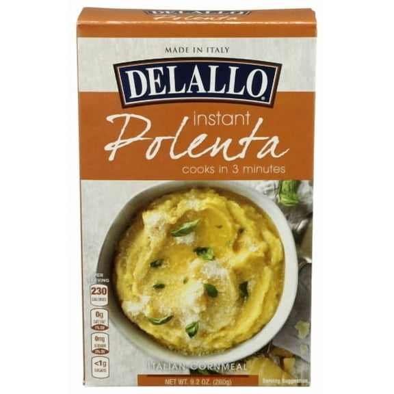 Delallo Polenta Instant 9.2 oz (Pack of 12)