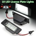 thumbnail image 2 of 4Pcs Car 18LEDs License Plate Lights for Juke Primera Bright LED Number Licence Plate Light, 2 of 4
