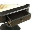 thumbnail image 6 of Newboti Furniture Black Finish Reversible Chess Checker Game Table w/Game Tray (Chess Fingures Not Included) 42864, 6 of 10