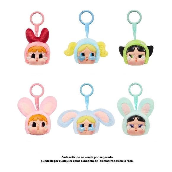 Figura de Colección Pop Mart CryBaby The Powerpuff Girls Empaque sorpresa